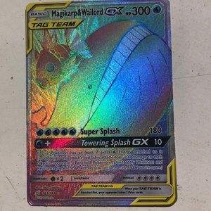 Pokémon Card | Magikarp & Wailord GX | Tag Tean